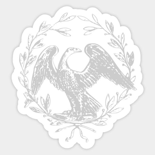 American Eagle 1794 (Silver Dollar) - Silver Sticker by DTECTN